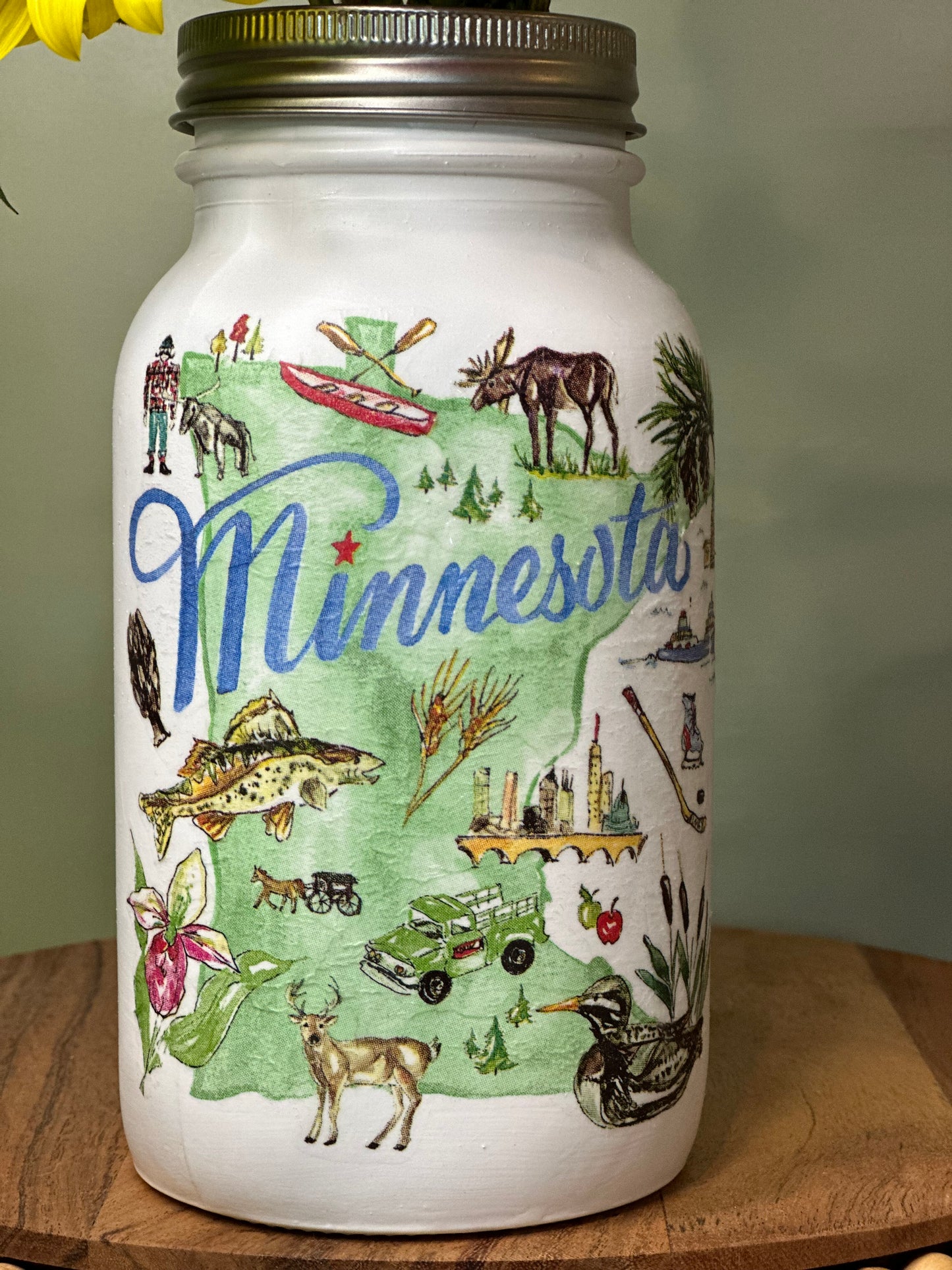 Quart Mason Jar 11