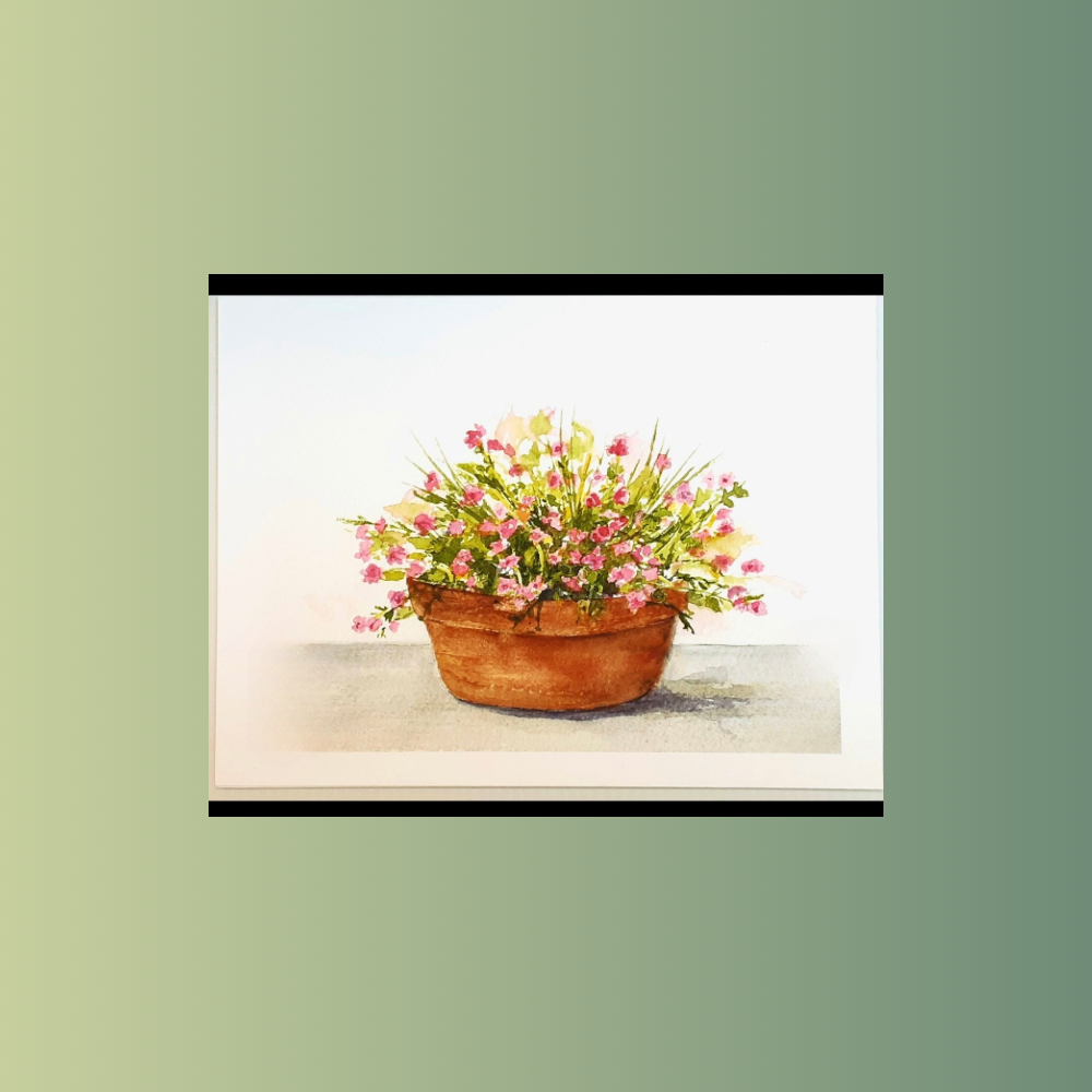 Cement Oval Vessel